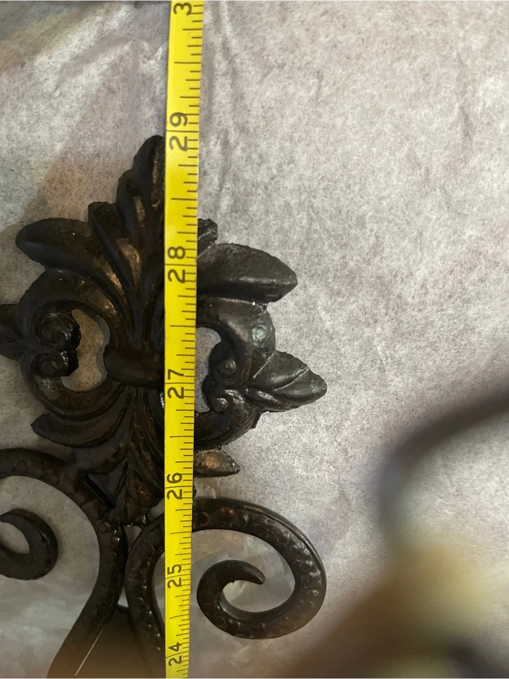 Lark Manor 2-PC Montoursville Metal  Wall Sconces W/Ribbed Glass Vases 29”